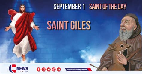 Saint Giles, Patron Saint of the Handicapped; Saint of the Day, September 1