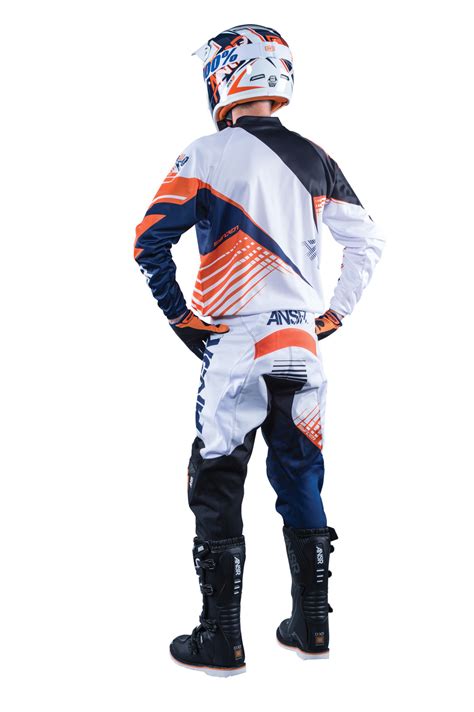 Answer NEW 2016 Youth Mx Syncron White Black Orange KTM Motocross Kids ...