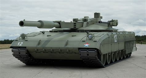 Russian T14 Armata Battle Tank 3d 3ds