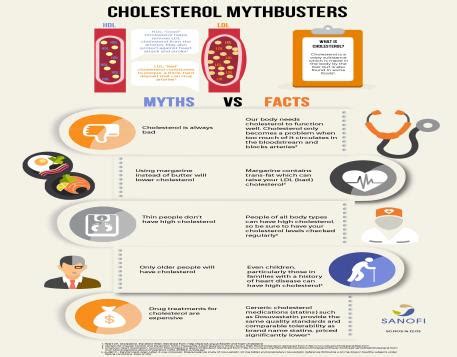 Cholesterol Facts vs Myths