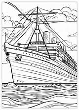 Cruise Ship Coloring Pages  Set Sail For Creative Fun – MrColoringCom sketch template