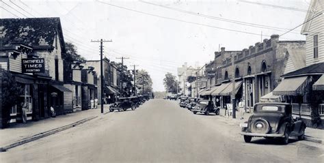 Downtown Smithfield, Virginia Image from the collection of the Isle of ...