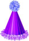 Purple Party Hat Clip Art Image | Gallery Yopriceville - High-Quality Free Images and ...