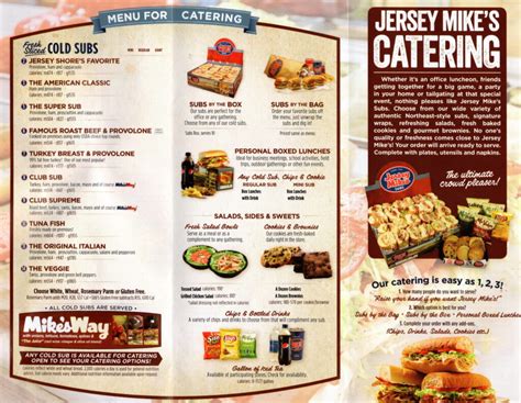 Jersey Mikes Breakfast Menu with Prices and Hours (November 2024)