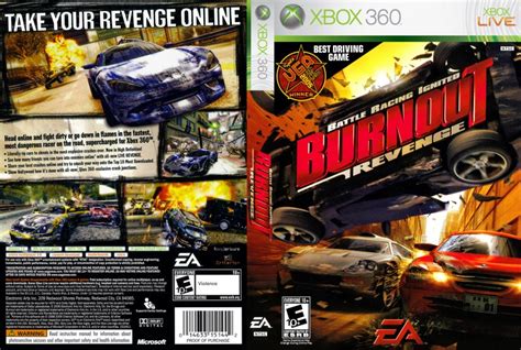 Burnout Revenge - XBOX 360 Game Covers - burnout revenge xbox 360 ntsc :: DVD Covers