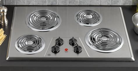 GE Appliances - JP328SKSS - 30" Built-In Electric Cooktop | Sears Outlet