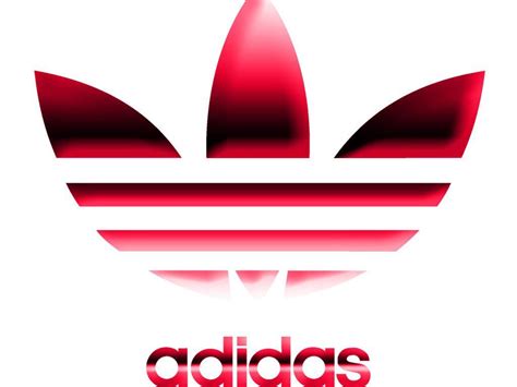 Red adidas Logos