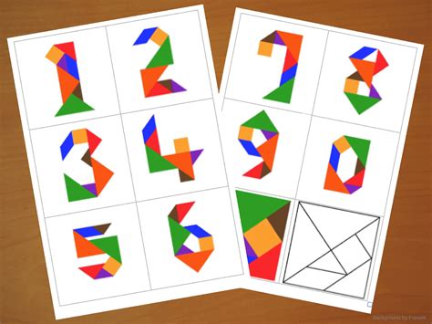 Printable Tangram Puzzle Pieces - Printable Crossword Puzzles