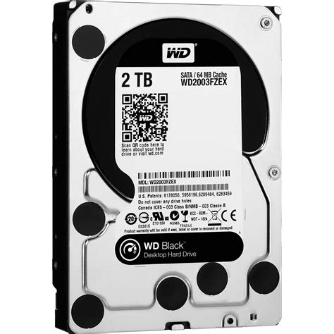 WD Black 2TB Performance Hard Drive - Coastal Discount Computers