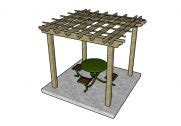 20x20 Pergola Plans | MyOutdoorPlans | Free Woodworking Plans and ...