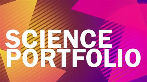 Science Portfolio - YouTube