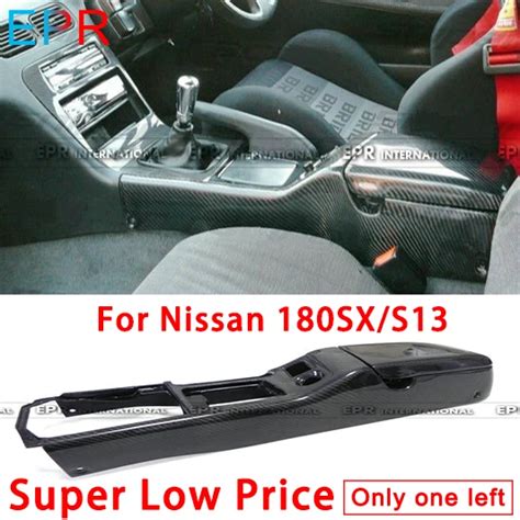 For Nissan 180SX/S13 Carbon Fiber Real Center Console RHD Interior ...