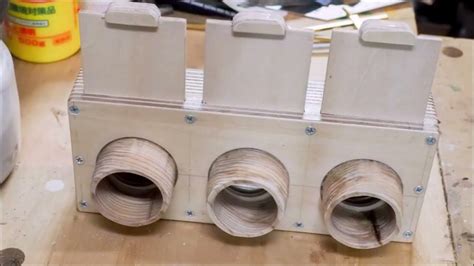 3 way blast gate for dust collection system in a small workshop - YouTube