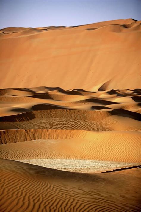 Sand Dunes At The Empty Quarter Desert Photograph by David Santiago ...