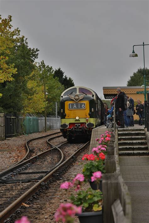 The Deltic Preservation Society 40th Anniversary Weekend, The Bluebell Railway, October 2017 ...