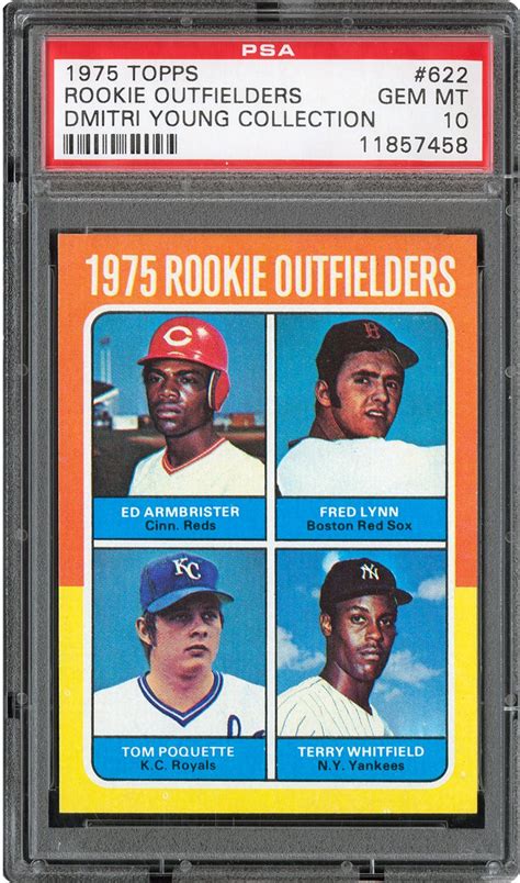 1975 Topps Rookie Outfielders | PSA CardFacts™