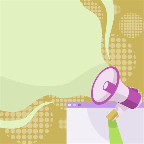 Premium Vector | Illustration Of Hand Holding Megaphone Making Loudly Wonderful New Announcement ...