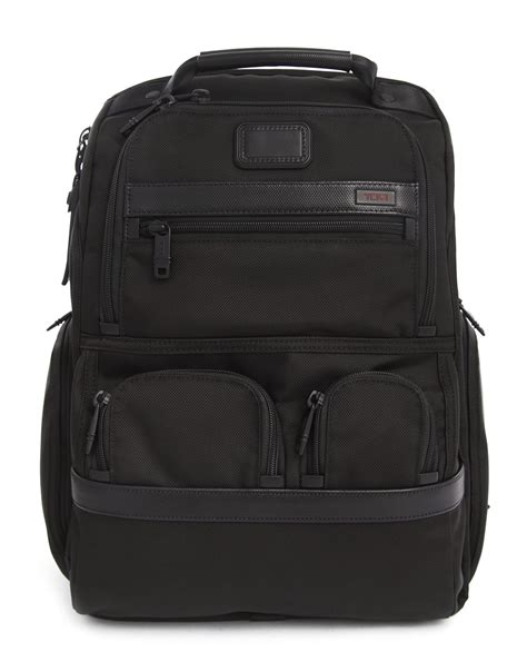 Tumi Alpha Compact Logo Backpack in Black for Men | Lyst