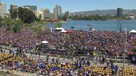 BART reaches near record ridership for Warriors Championship Parade in ...