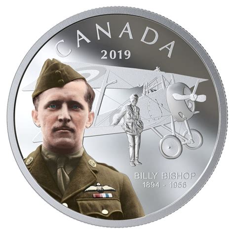 Flying legend Billy Bishop honoured in latest RCM catalogue - Canadian Coin News