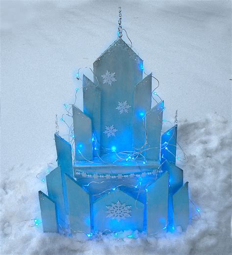 DIY Elsa's Ice Castle from Disney Frozen | Gina Tepper