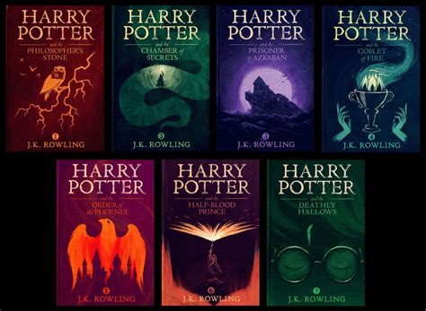 Harry Potter Covers Designed by Olly Moss for Pottermore | Collider