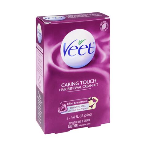 Veet Caring Touch Bikin & Underarm Hair Removal Cream Kit Reviews 2019