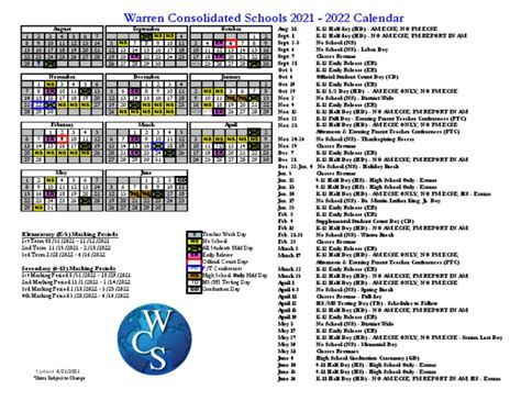 District Calendar | PDF