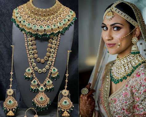 Sabyasachi Inspired Indian Bridal Jewelry Bollywood Wedding - Etsy