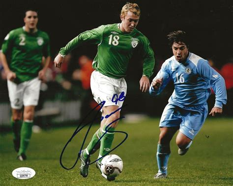 Aiden McGeady Ireland signed Celtic F.C. Soccer 8x10 photo autographed 3 JSA | Autographia