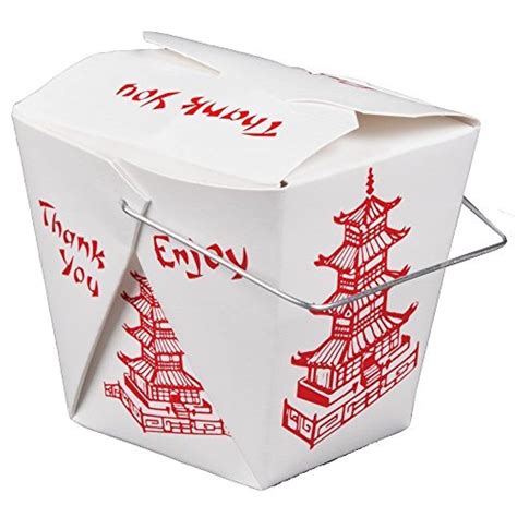 Chinese Food Take Out Boxes