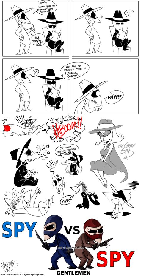 Spy vs Spy by cloudbabykc on DeviantArt