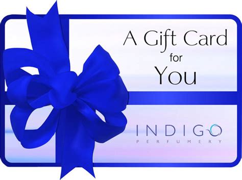 Indigo Gift Cards | Indigo Perfumery