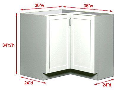 24 Inch Corner Kitchen Base Cabinet