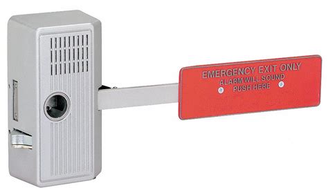 ALARM LOCK, Aluminum, Immediate Egress, Emergency Exit Door Alarm ...