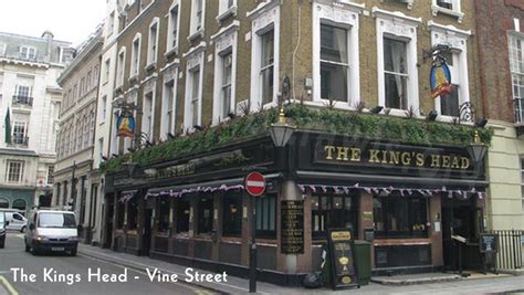 the-kings-head-vine-street - London Pub Crawls