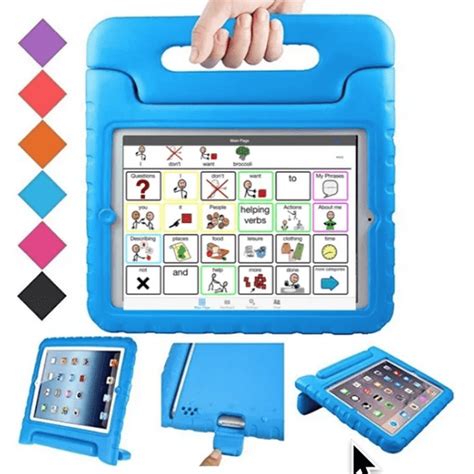 Speech Tablet All-in-1 AAC Symbols-Based Communication Aid for Autism, Aphasia, CP with 8 inch ...