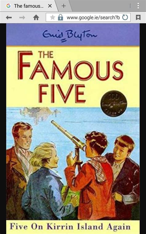 The Famous Five: Five on Kirrin Island Again by Enid Blyton | The famous five, Books, Famous