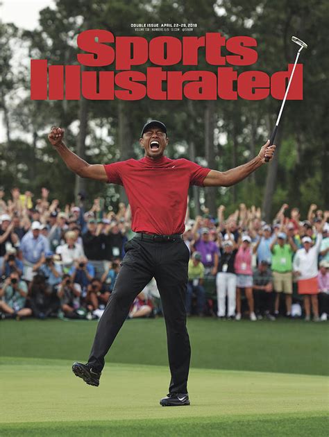 Tiger Woods, 2019 Masters Tournament Champion Sports Illustrated Cover ...