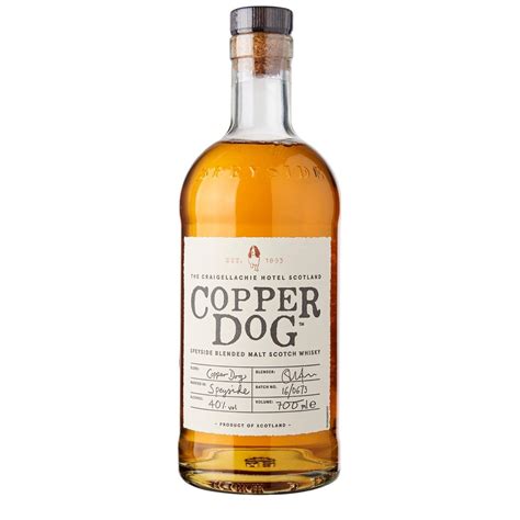 Copper Dog Blended Malt Speyside Whisky 700mL | Drinkland