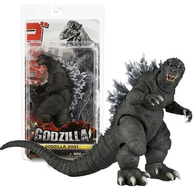 Godzilla 2001 Movie Classic Series Black 7" Action Figures Statue Model ...