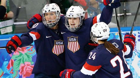 2014 Sochi Olympics -- U.S. women's hockey scores 3 in 55 seconds ...