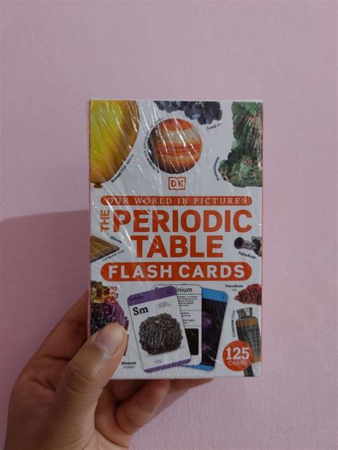 DK Periodic Table flash cards, Buku & Alat Tulis, Buku Anak-Anak di Carousell