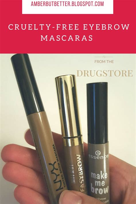 The Best Cruelty-Free Drugstore Eyebrow Mascara | Amber But Better