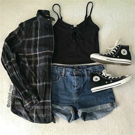 Summer Grunge Aesthetic Outfits - img-level