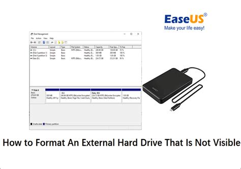 How to Format An External Hard Drive That Is Not Visible [Full Guide]