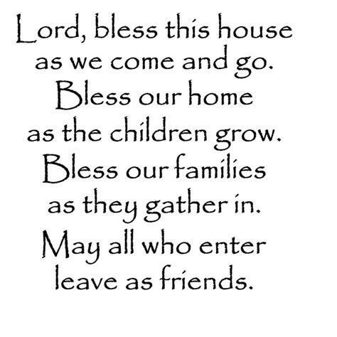 Bless This House Wall Quote/home and Family Wall Art/vinyl Wall Decal ...