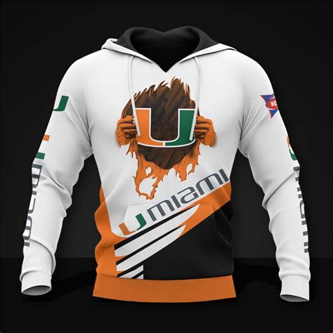 Miami Hurricanes Hoodies long sleeve gift for fan -Jack sport shop