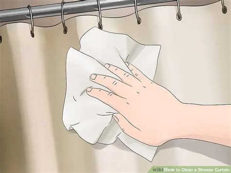 How to clean shower curtain mold?