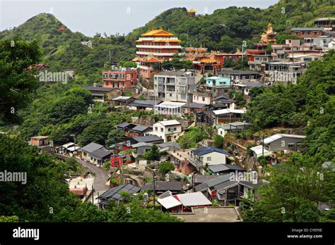 Jinguashi village , in Taiwan Stock Photo - Alamy